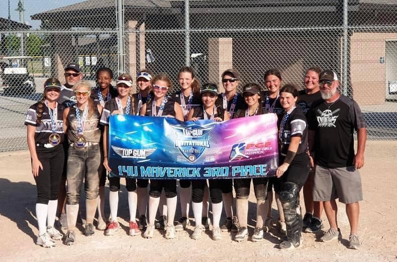 Outlaws National 14U Shaulis finished 3rd at Top Gun Invitational in KC
